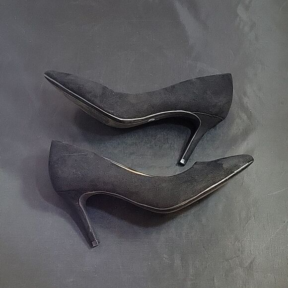 H&M WOMEN"S POINTED TOE LOW KITTEN HEEL DRESS PUMP - Picture 12 of 14